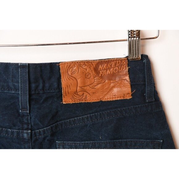 Naked & Famous Indigo Duck Selvedge Jeans Skinny Guy Sz 30 - Picture 8 of 12